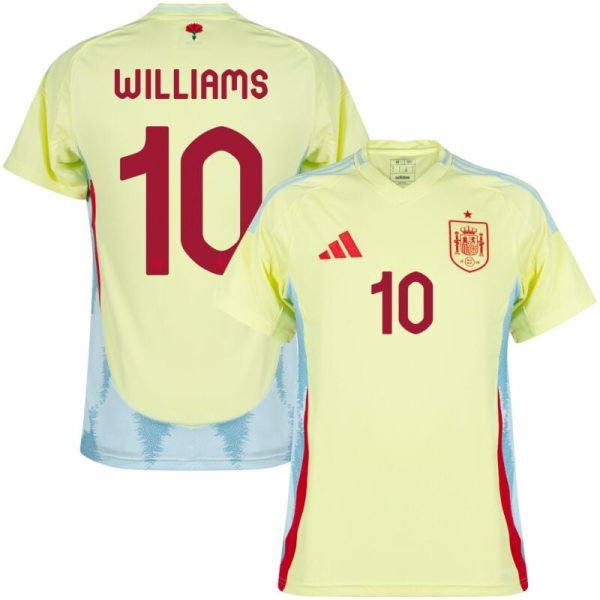 Maillot Espagne Exterieur 2024 2025 Williams