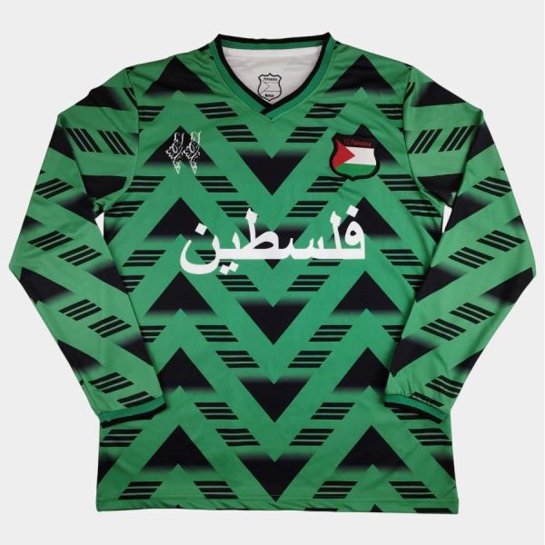 Maillot FC Palestine 2024 2025 Vert Manches Longues