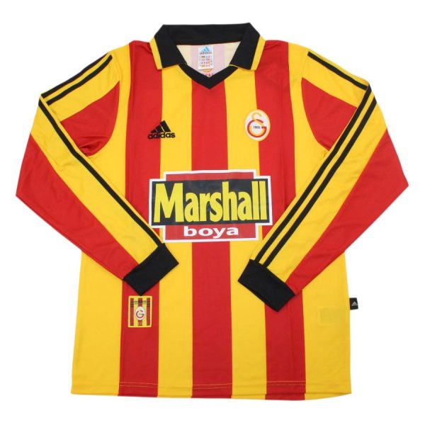 Maillot Galatasaray Domicile 1999 2000 Manches Longues