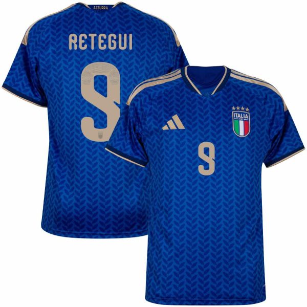 Maillot Italie Domicile 2026 2027 Retegui