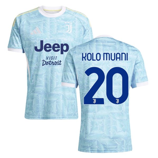 Maillot Juventus Exterieur 2025 2026 Kolo Muani