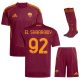 Maillot Kit Enfant AS Roma Domicile 2025 2026 El Shaarawy