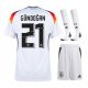 Maillot Kit Enfant Allemagne Domicile 2024 2025 Gundogan