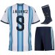 Maillot Kit Enfant Argentine Domicile 2026 2027 J. Alvarez