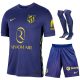 Maillot Kit Enfant Atletico Madrid Exterieur 2025 2026