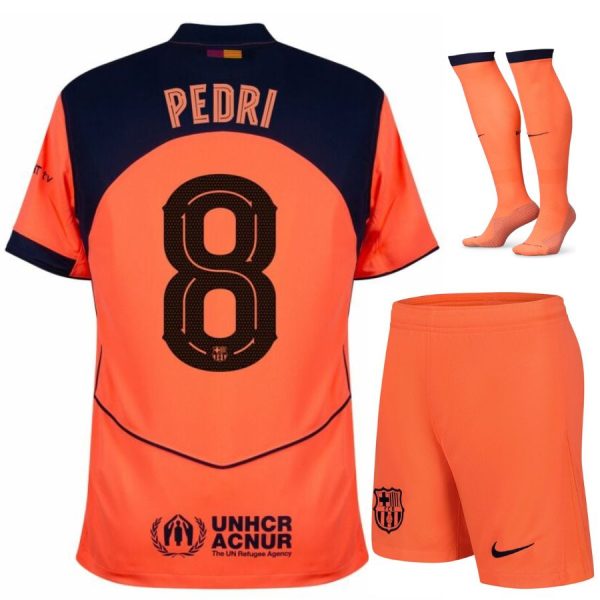 Maillot Kit Enfant Barca Third 2025 2026 Pedri
