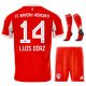 Maillot Kit Enfant Bayern Munich Domicile 2025 2026 Luis Diaz