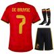 Maillot Kit Enfant Belgique Domicile 2026 2027 De Bruyne