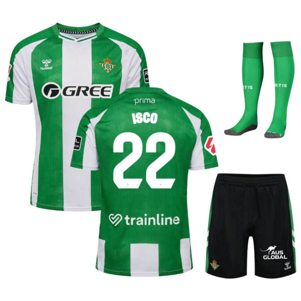 Maillot Kit Enfant Betis Seville Domicile 2025 2026 Isco