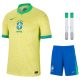 Maillot Kit Enfant Bresil Domicile 2024 2025