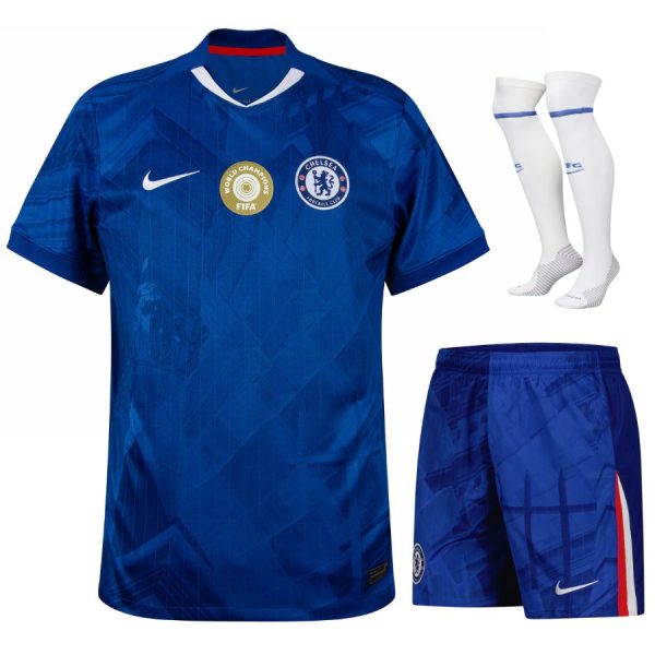 Maillot Kit Enfant Chelsea Domicile 2025 2026 Champions du?Monde?Fifa