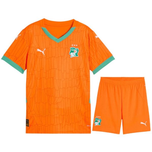 Maillot Kit Enfant Cote d??Ivoire Domicile 2024 2025