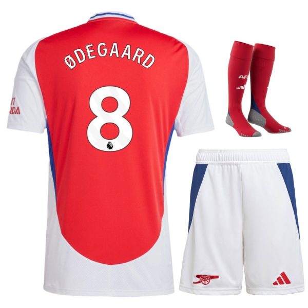 Maillot Kit Enfant Domicile Arsenal 2024 2025 ?degaard