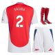 Maillot Kit Enfant Domicile Arsenal 2024 2025 Saliba