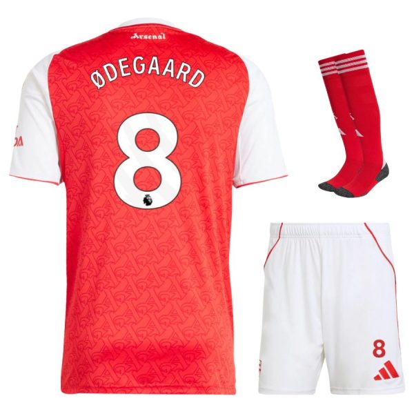Maillot Kit Enfant Domicile Arsenal 2025 2026 Odegaard