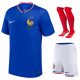 Maillot Kit Enfant Equipe De France Domicile Euro 2024