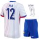 Maillot Kit Enfant Equipe de France Blanc 2024 2025 Doue