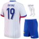Maillot Kit Enfant Equipe de France Blanc 2024 2025 Ekitike