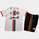 Maillot Kit Enfant FC Palestine Blanc 2025 Arabe