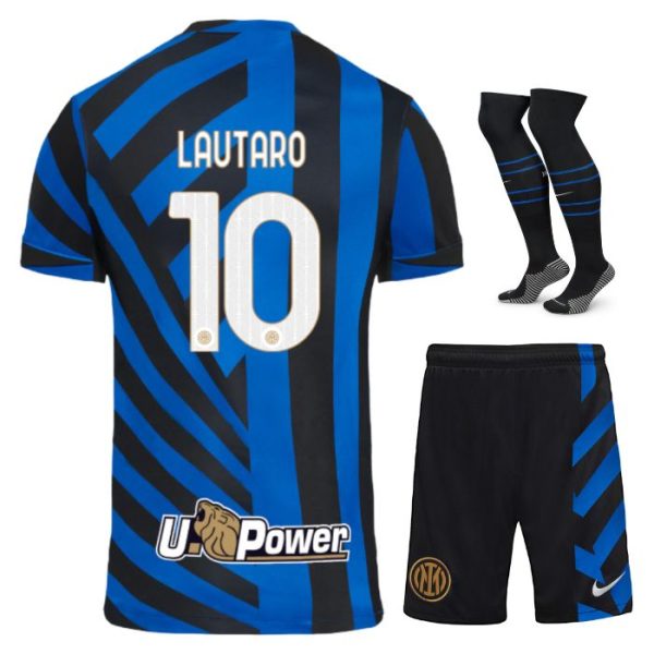 Maillot Kit Enfant Inter Milan Domicile 2024 2025 Lautaro