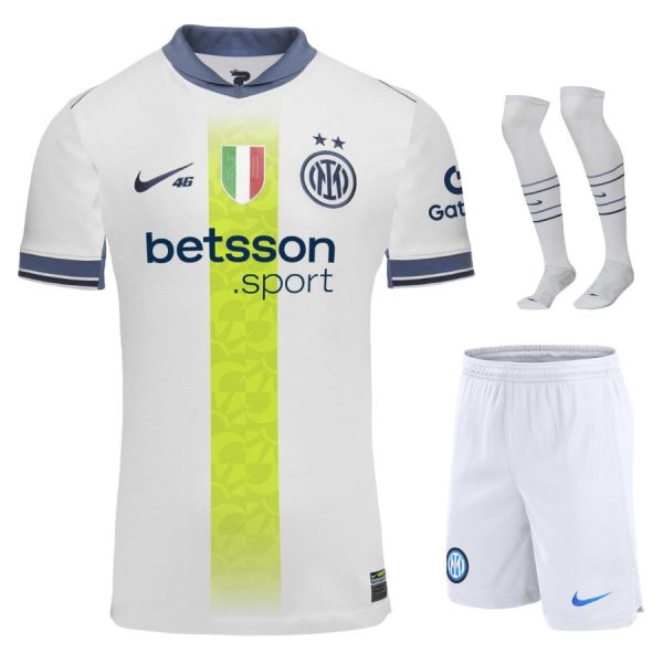 Maillot Kit Enfant Inter Milan Exterieur 2024 2025 Edition Speciale VR46