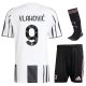 Maillot Kit Enfant Juventus Domicile 2025 2026 Vlahovic