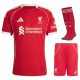Maillot Kit Enfant Liverpool Domicile 2025 2026