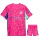 Maillot Kit Enfant Manchester City Domicile 2025 2026 Gardien Rose