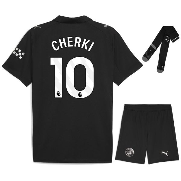 Maillot Kit Enfant Manchester City Exterieur 2025 2026 Cherki