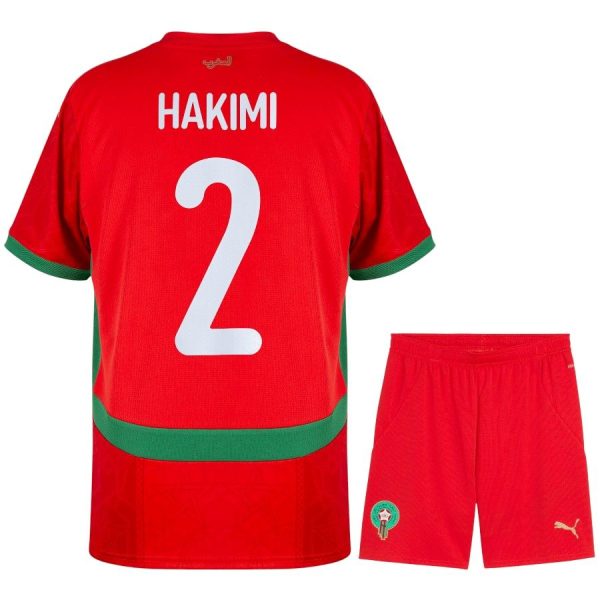 Maillot Kit Enfant Maroc Domicile 2026 2027 Hakimi