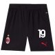 Maillot Kit Enfant Milan AC Domicile 2024 2025 Morata Noir - Image 4