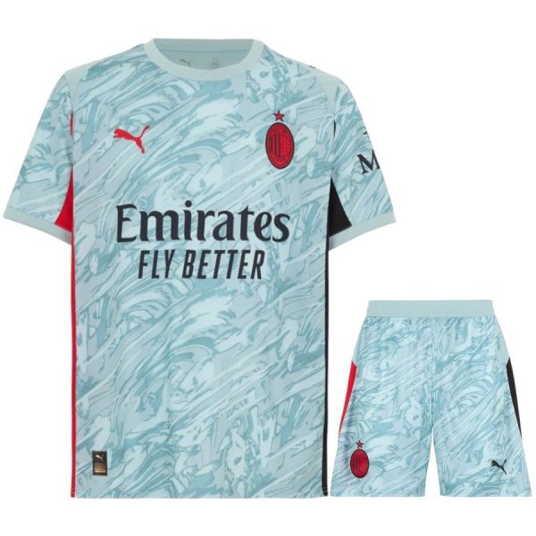 Maillot Kit Enfant Milan AC Domicile 2025 2026 Gardien