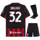 Maillot Kit Enfant Milan AC Domicile 2025 2026 Walker