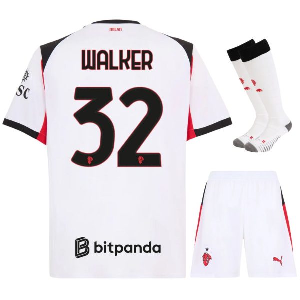 Maillot Kit Enfant Milan AC Exterieur 2025 2026 Walker