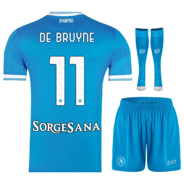 Maillot Kit Enfant Naples Domicile 2025 2026  De Bruyne