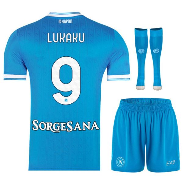 Maillot Kit Enfant Naples Domicile 2025 2026 Lukaku