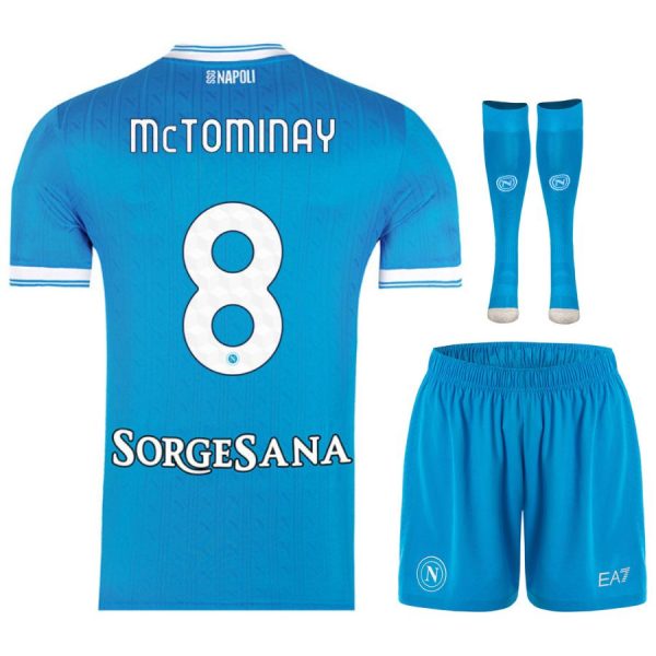 Maillot Kit Enfant Naples Domicile 2025 2026 Mc Tominay