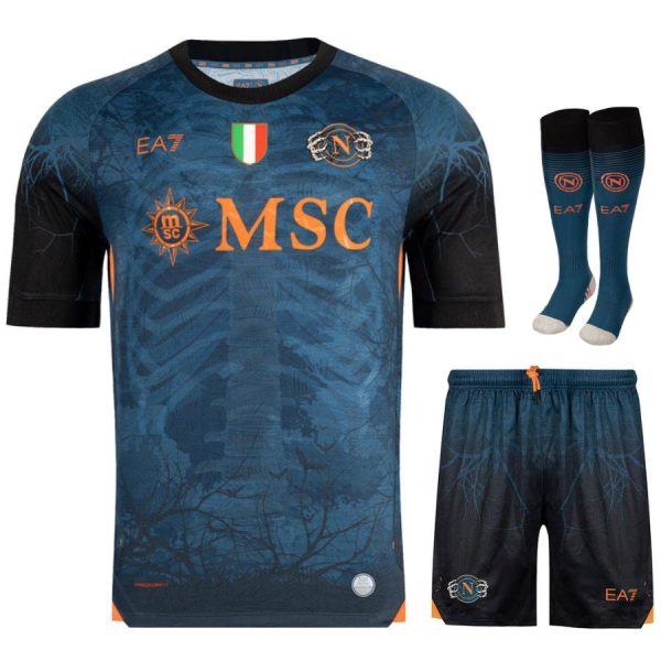 Maillot Kit Enfant Naples Halloween 2025 2026