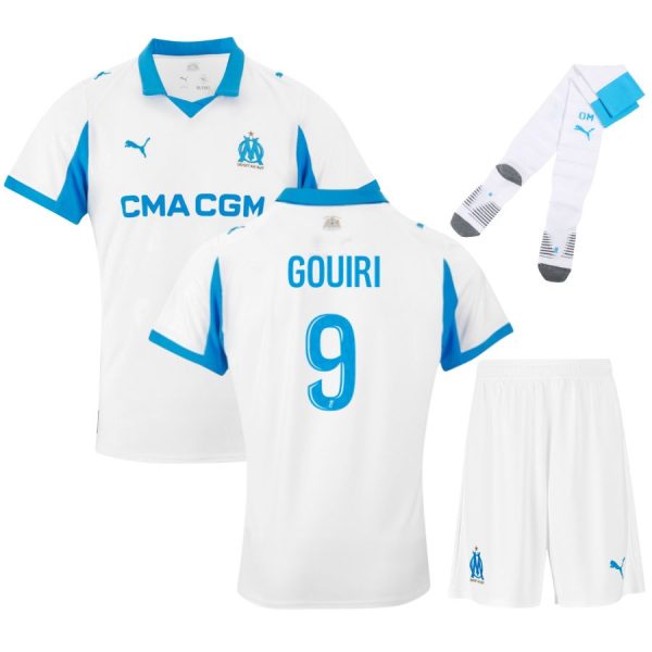 Maillot Kit Enfant OM Domicile 2025 2026 Gouiri