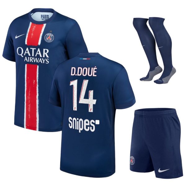 Maillot Kit Enfant PSG Domicile 2024 2025 D??sir?? Dou?? 1 Etoile