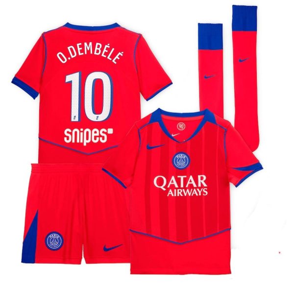 Maillot Kit Enfant PSG Third 2025 2026 Demb??l??