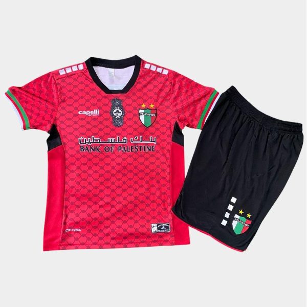 Maillot Kit Enfant Palestino CL Rouge 2024 2025