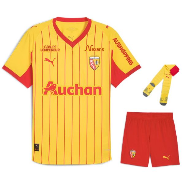 Maillot Kit Enfant RC Lens Domicile 2025 2026