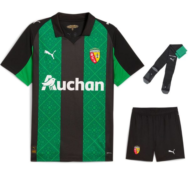 Maillot Kit Enfant RC Lens Exterieur 2025 2026