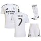 Maillot Kit Enfant Real Madrid Domicile 2025 2026 Vini Jr.