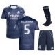 Maillot Kit Enfant Real Madrid Exterieur 2025 2026 Bellingham