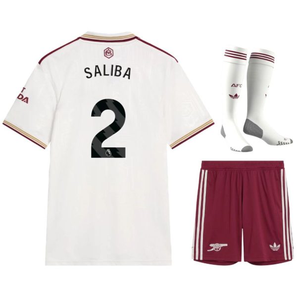 Maillot Kit Enfant Third Arsenal 2025 2026 Saliba