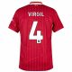 Maillot Kit Enfant Liverpool Domicile 2024 2025 Virgil - Image 2