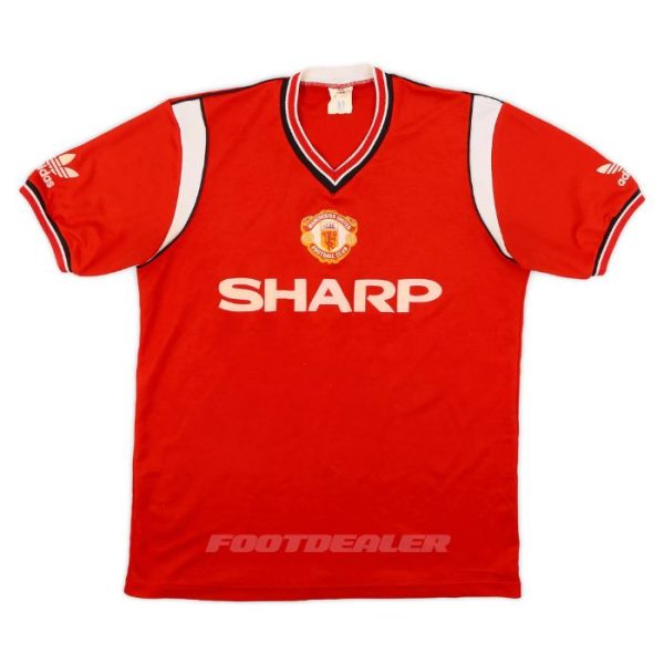 Maillot Manchester United Domicile 1984 1986