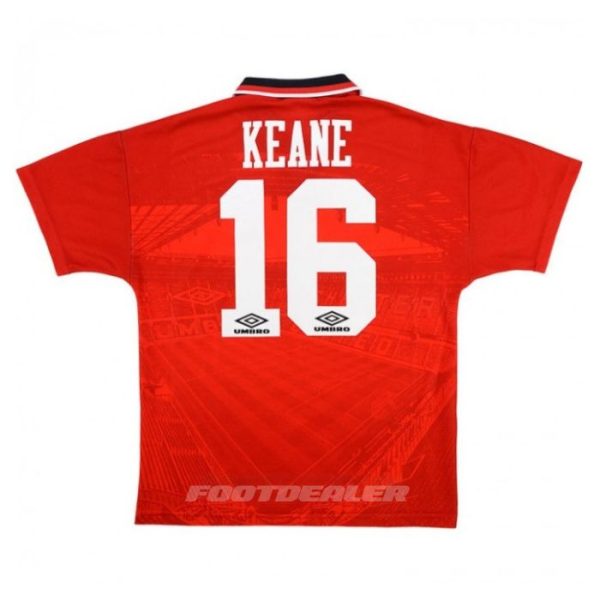Maillot Manchester United Domicile 1994 1996 Keane